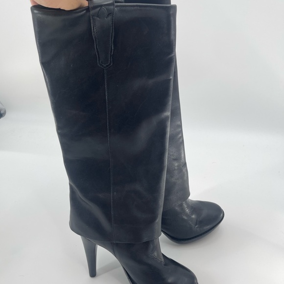 Dolce by Mojo Moxy Alannah Black leather Boots Women size 6.5 - Picture 15 of 15